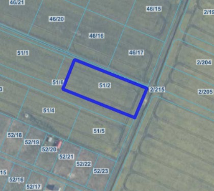 Działka | Radawka dz. 51/2 | 0,3725 ha