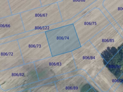 Działka| Gościno dz 806/74 | 0,3066 ha