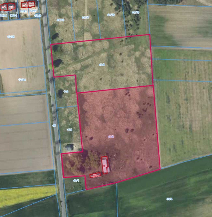Działki | Rusiborek dz. 41/8, 41/9 |  3,2467 ha