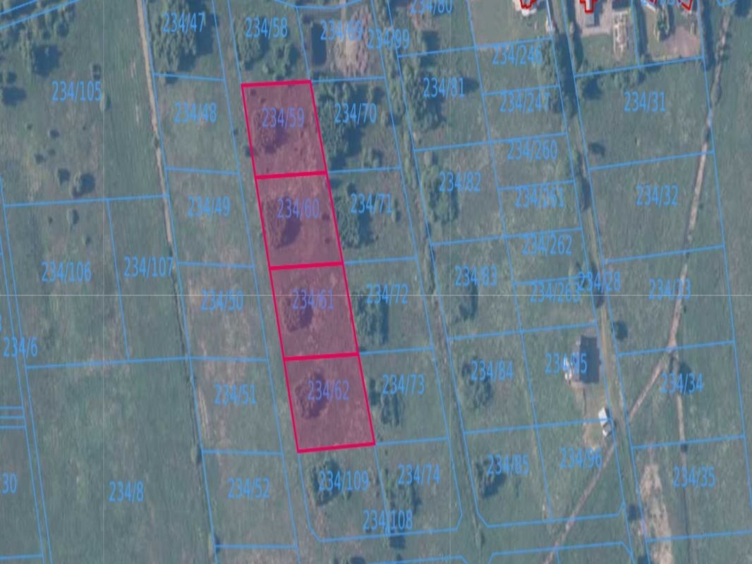 Działka | Dźwirzyno dz. 234/59-234/62 | 0,8634 ha