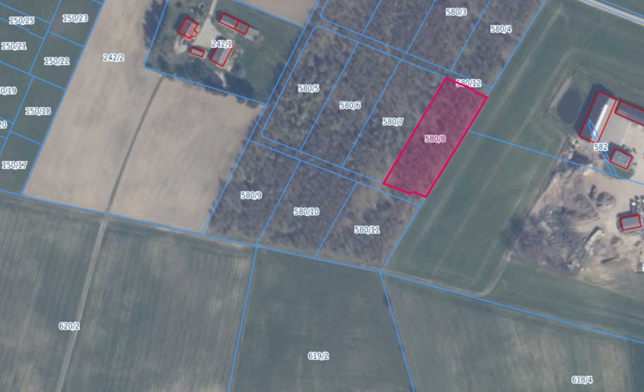 Działka | Kielno dz. 580/8 | 0,3007 ha (KOPIA)